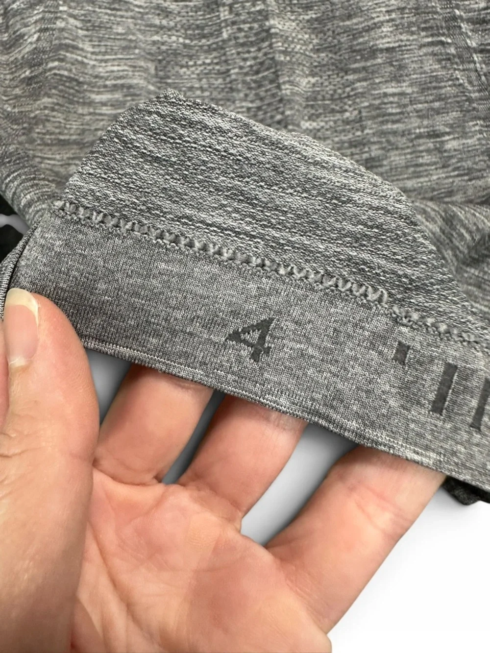 Lululemon Swiftly Tech Long Sleeve Crew Heathered Slate